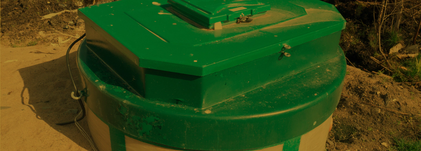 septic tank installed